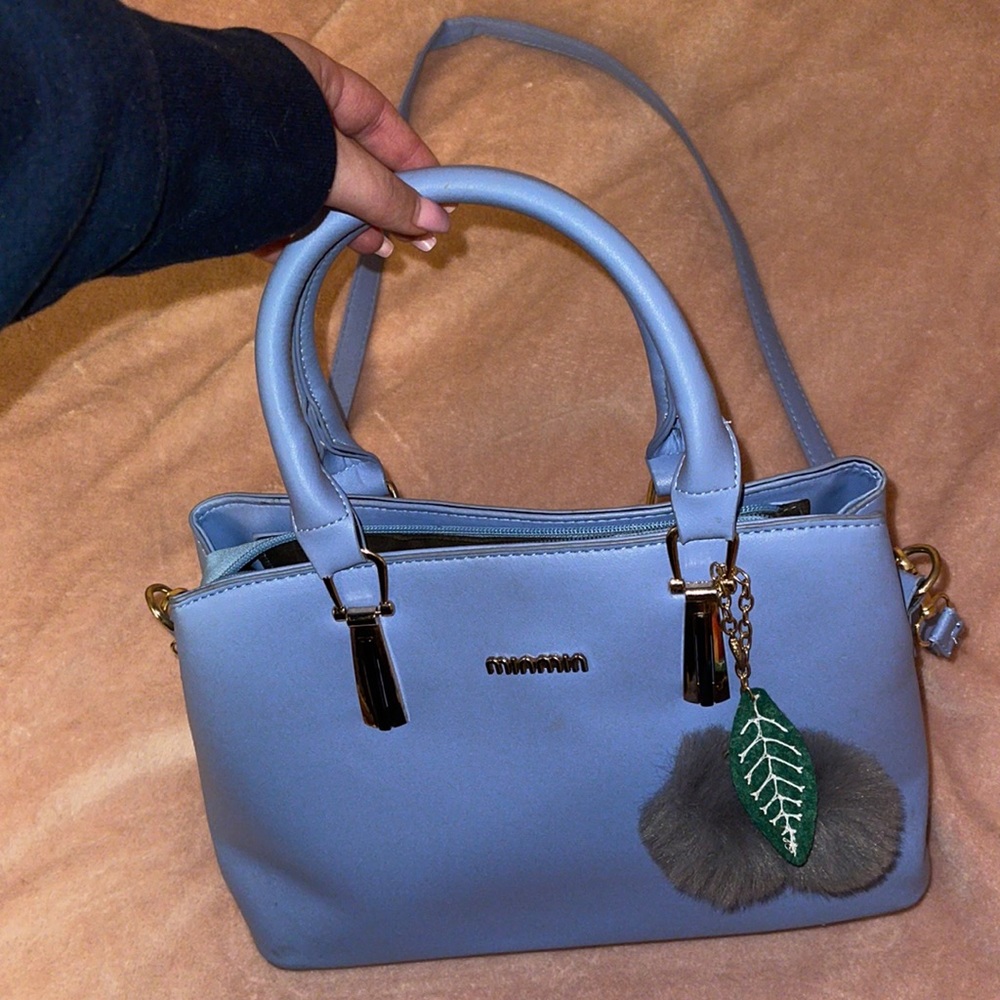 Powered Blue Purse